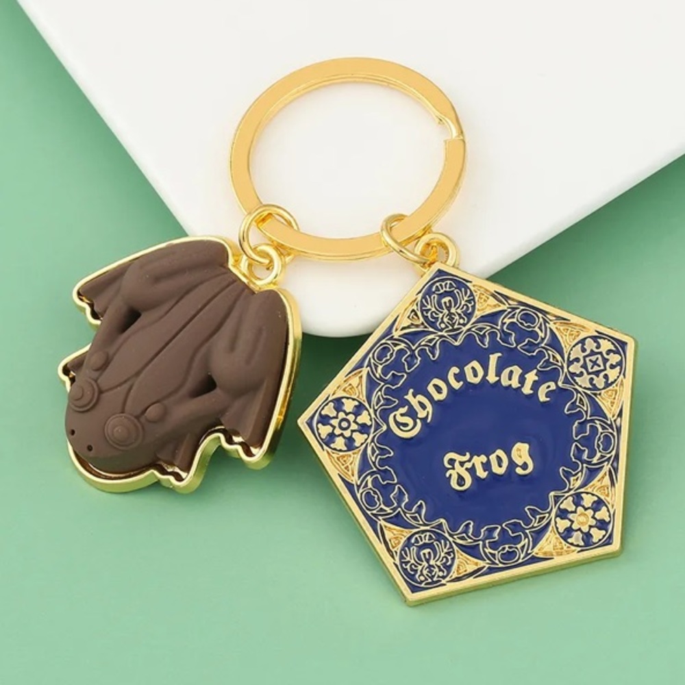 🌸 Harry Potter Chocolate Frog Keychain